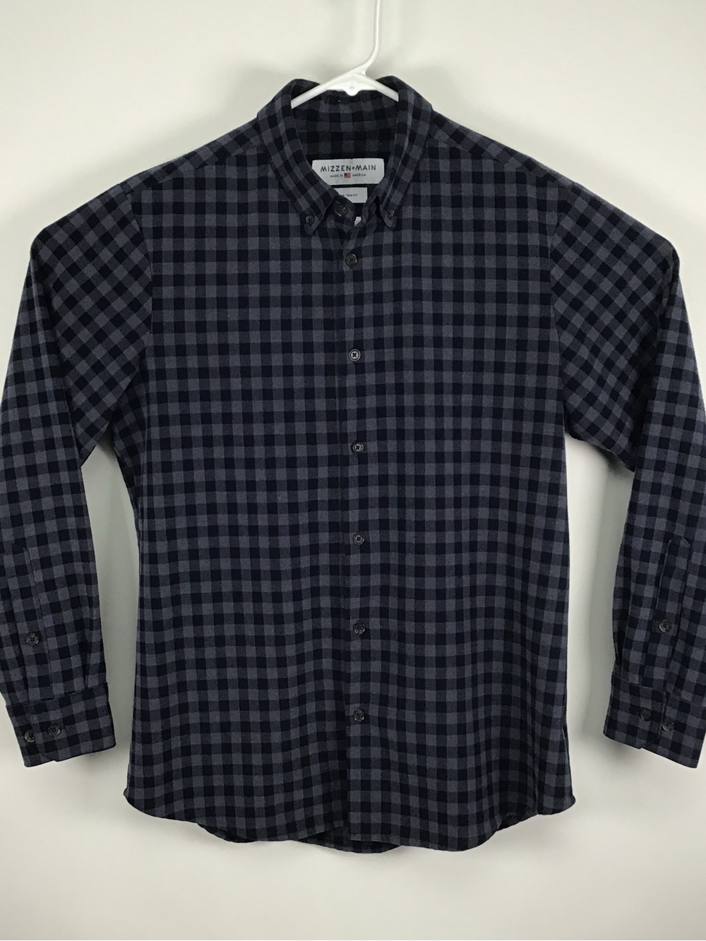 Mizzen+Main men’s made in USA long sleeve button down shirt medium
